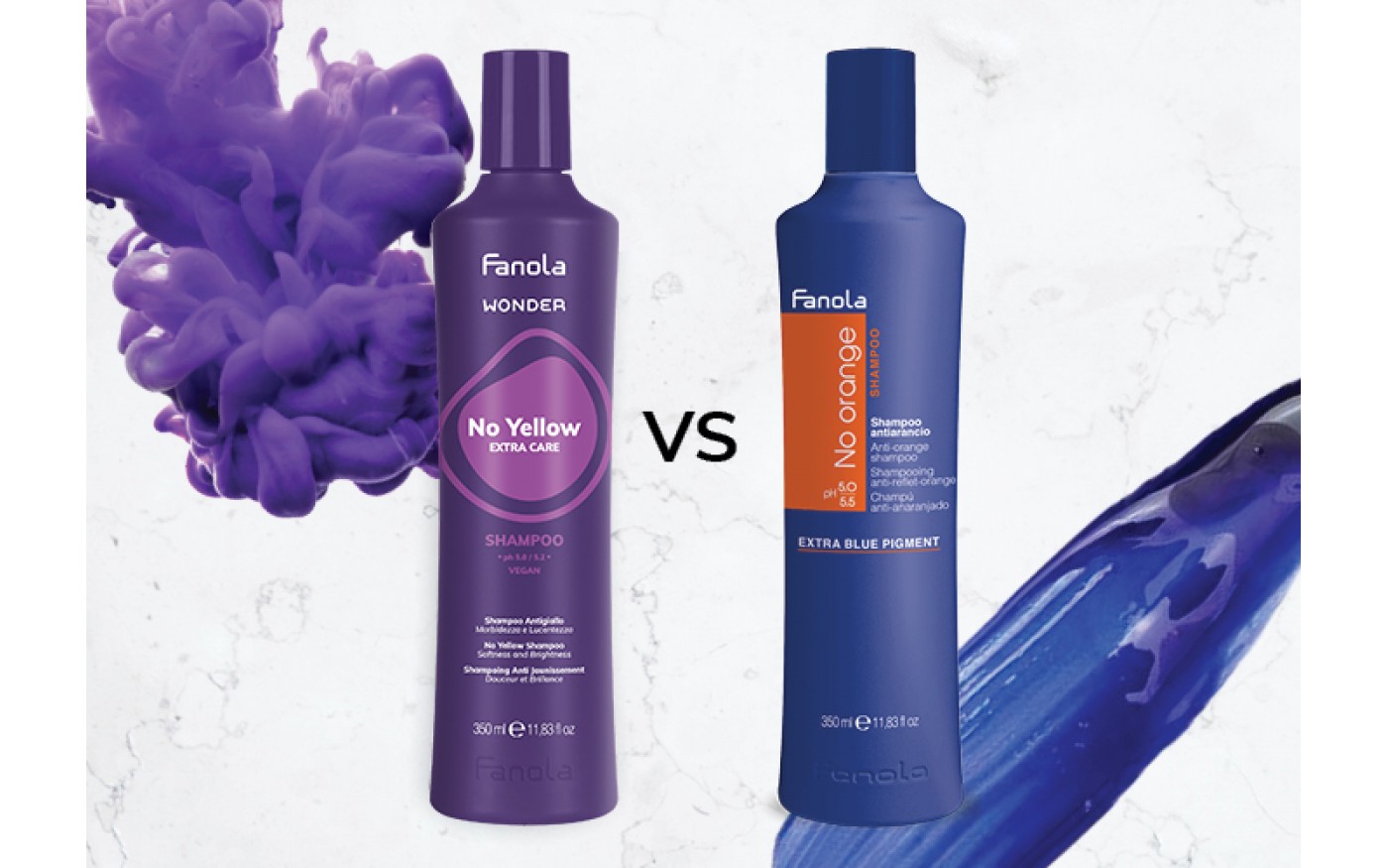 Exploring Fanola's Shampoos No Yellow vs No Blog | StyleHQ NZ