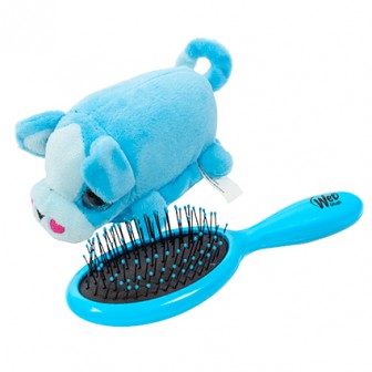 Wet Brush Plush Brush Kids Detangler Brush Blue Puppy