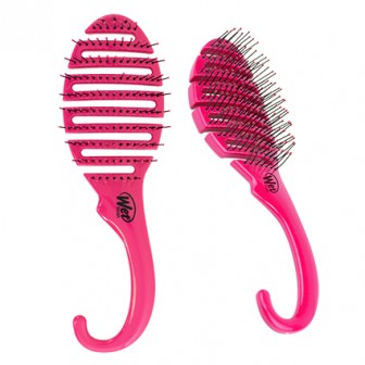 Wet Brush Shower Flex Detangler Hair Brush Pink
