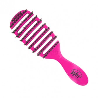 Wet Brush Pro Flex Dry Shine Enhancer Hair Brush - Pink