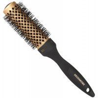 Brushworx Gold Ceramic Hot Tube Brush - Medium 50mm Brushworx Gold Ceramic Hot Tube Brush - Medium 50mm