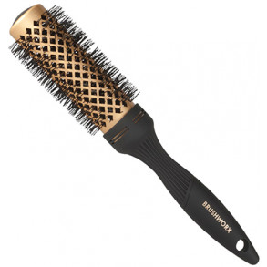 Brushworx Gold Ceramic Hot Tube Brush - Medium 50mm
