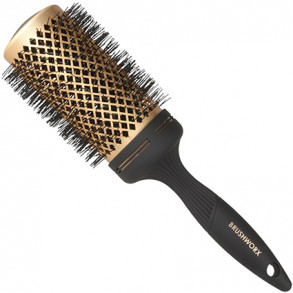 Brushworx Gold Ceramic Hot Tube Brush - Extra Large 70mm 