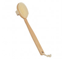 Brushworx Pure Naturals Body Brush Long Handle