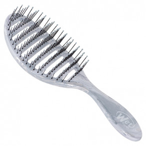 Wet Brush Metallic Marble Speed Dry - Silver