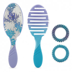 Wet Brush Pro Pastel Jewel Detangling Kit
