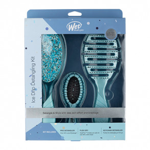 Wet Brush Pro Ice Drip Detangling Kit