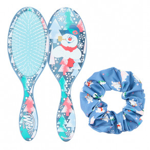 Wet Brush Frosty The Snowman Detangler Scrunchie Kit
