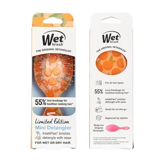Wet Brush Tutti Fruitti Mini Detangler - Peach
