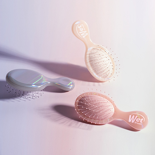 Wet Brush Mini Iridescence - Chrome
