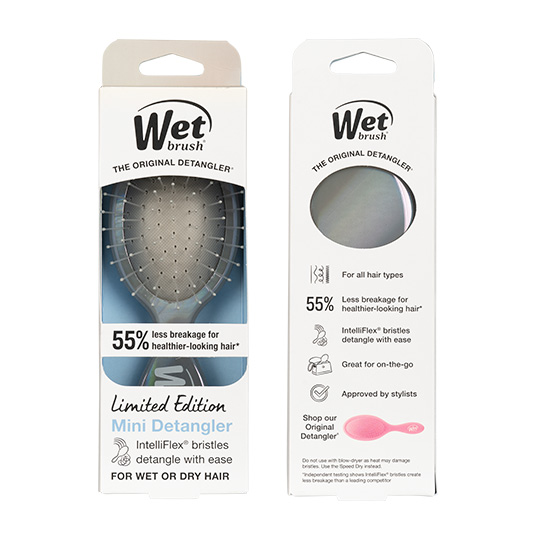 Wet Brush Mini Iridescence - Chrome