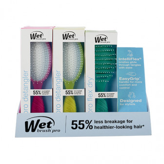 Wet Brush Pro Hi Def Neon Display 9pc