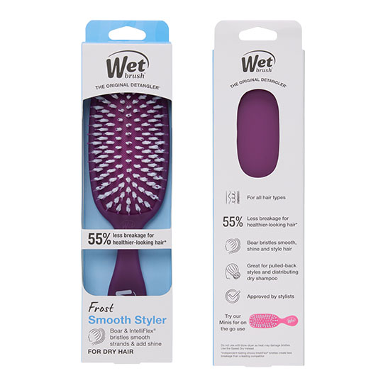 Wet Brush Frost Smooth Styler - Purple