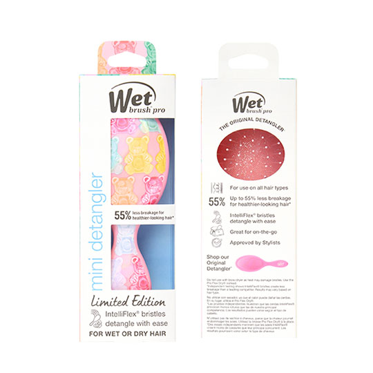 Wet Brush Sugar Rush Mini Detangler - Pink