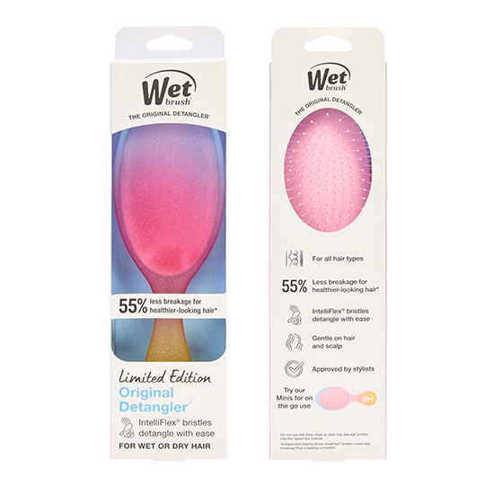 Wet Brush Electric Sky Detangler - Pink Sunset