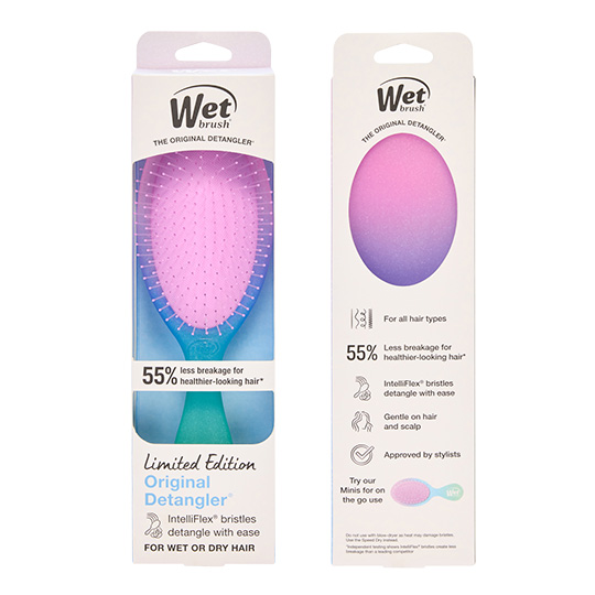 Wet Brush Electric Sky Detangler - Purple Dawn