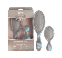 Wet Brush Holographic Detangler Kit - Chrome