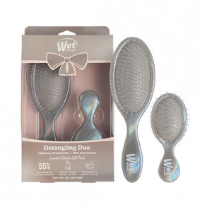Wet Brush Holographic Detangler Kit - Chrome