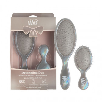 Wet Brush Holographic Detangler Kit - Chrome