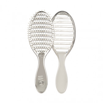 Wet Brush Festive Finish Speed Dry Detangler - Silver