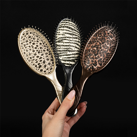 Wet Brush Pro Patterned Poised Detangler - Cheetah