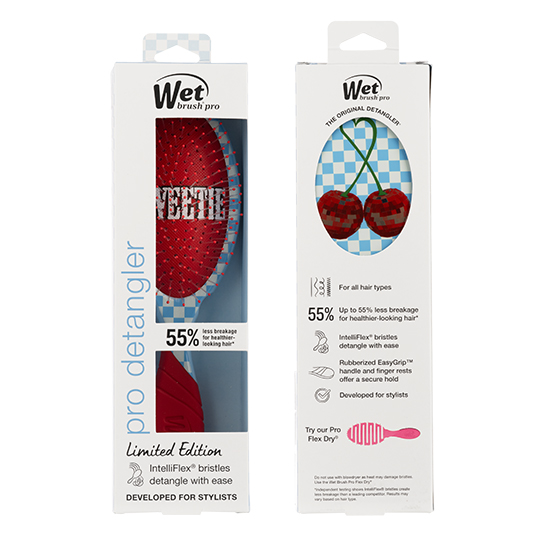 Wet Brush Rodeo Rebel Detangler - Sweet Cherry