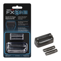 BaBylissPRO FXONE BlackFX Double-Foil Shaver Replacement Kit BaBylissPRO FXONE BlackFX Double-Foil Shaver Replacement Kit