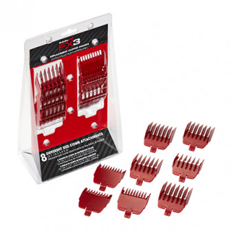 BaBylissPRO FX3 Replacement Clipper Guards 8pc