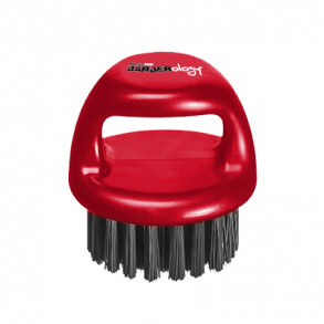 BaBylissPRO Barberology Fade Knuckle Brush Red Medium Bristle