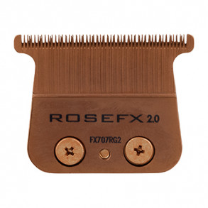 BaBylissPRO Barberology Replacement Hair Trimmer Zero-Gap Deep Tooth Blade Rose Gold FX707RG2