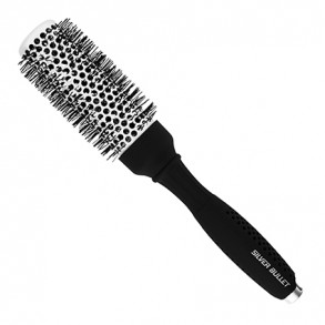 Silver Bullet Black Velvet Hot Tube Hair Brush Medium