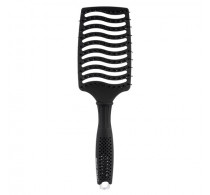 Silver Bullet Black Velvet Curved Vent Paddle Brush
