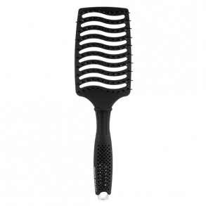 Silver Bullet Black Velvet Curved Vent Paddle Brush
