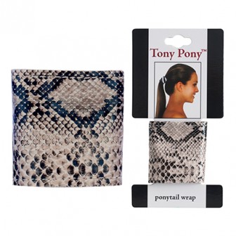 Mia Tony Pony Ponytail Hair Wrap - Snake