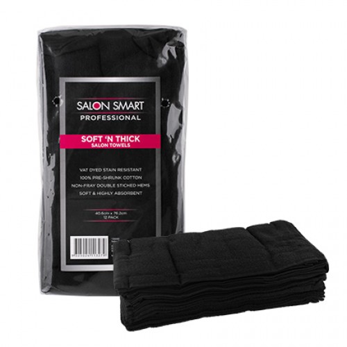 Salon Smart Soft N Thick Towel 12pk