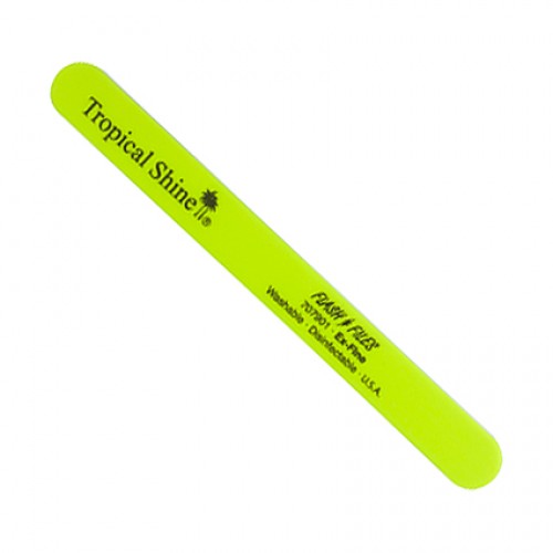 Tropical Shine Nail File Extra Fine Yellow