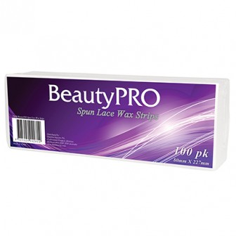 BeautyPRO Spun Lace Wax Strips 100pc