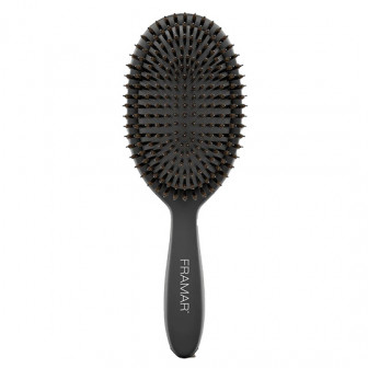 Framar Boar Bristle Brush - Black