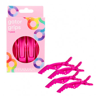 Framar Gator Grips 4pc - Pink