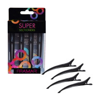 Framar Super Sectioner Clip 4pc - Black