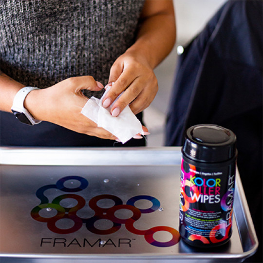 Framar Kolor Killer Wipes 100pc
