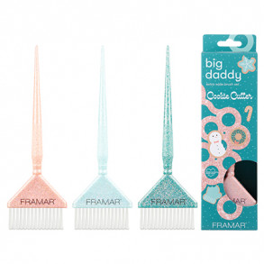 Framar Cookie Cutter Big Daddy Tint Brush 3pk