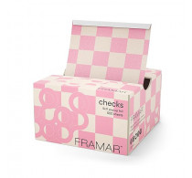 Framar Beige & Pink Checks Pop Up Foil 500 Sheets