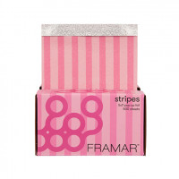 Framar Pink Stripes Pop Up Foil 500 Sheets