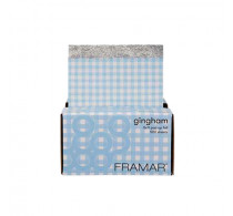 Framar Blue Gingham Pop Up Foil 500 Sheets