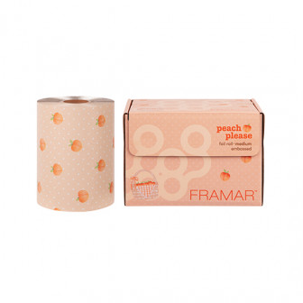 Framar Peach Please Embossed Foil 97.5m