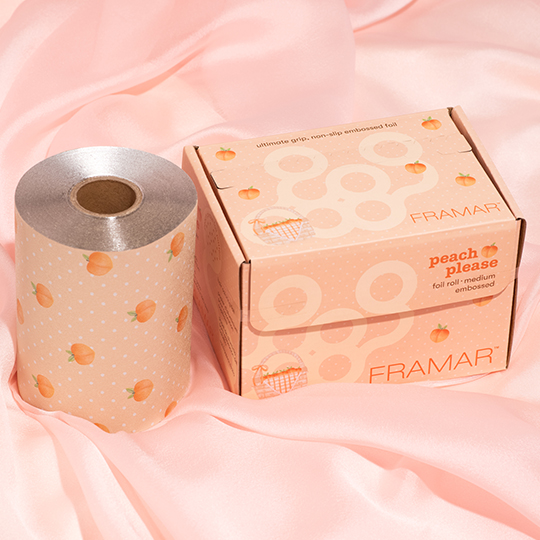 Framar Peach Please Embossed Foil 97.5m