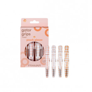 Framar Peach Please Gator Grips 4pc 