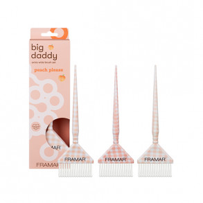 Framar Peach Please Big Daddy Tint Brush 3pk