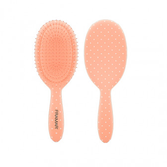 Framar Peach Please Detangle Brush - Dottie